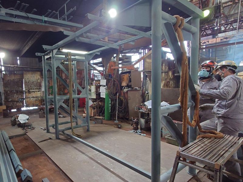 製作中のプラットフォーム